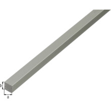 Barre carrée Aluminium argent 10 x 10 , 2 m-thumb-1