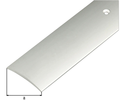 Bodenprofil aus Metall mit Bohrlöchern