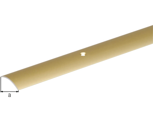 Rail profilé en aluminium avec trous de fixation