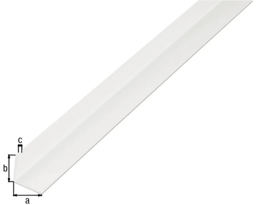 Cornière en plastique avec dimensions
