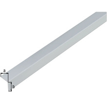 Cornière avec les dimensions A et B.