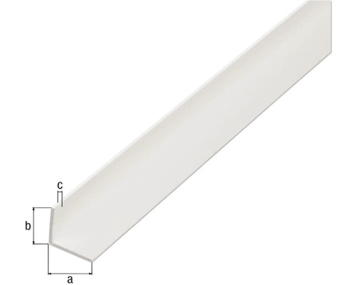 Cornière d''angle en plastique avec dimensions