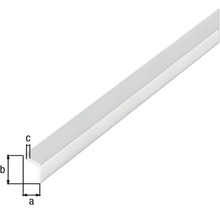 Profilé d'angle design chrome autocollant 30x30x1 mm, 1 m-thumb-1