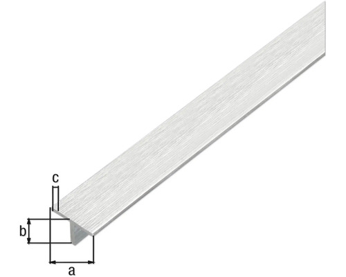 Aluminiumprofil mit T-Form