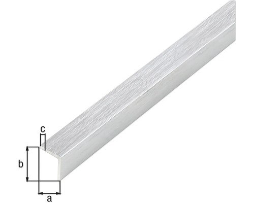 Profilé en U en aluminium avec dimensions