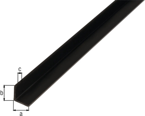 Profilé d''angle en métal avec dimensions