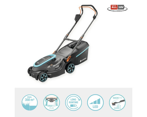 Gardena Akku-Rasenmäher