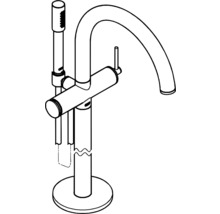 Set de mitigeur de baignoire GROHE1108 Atrio New 32653AL3-thumb-11
