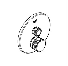Grohe Logo Thermostatarmatur für Dusche