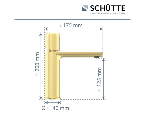 Dimensions d''un robinet