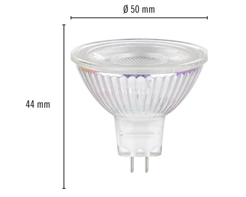 MR16 Leuchtmittel mit 50 Millimeter Durchmesser