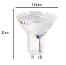 Ampoule réflecteur LED FLAIR à intensité lumineuse variable PAR16 GU10/4,5W(50W) 345 lm 4000 K blanc neutre transparent 36°-thumb-4