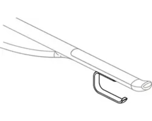 Stangengriff mit Befestigung