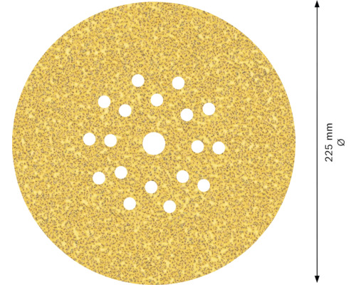 Disque abrasif, diamètre 225 mm