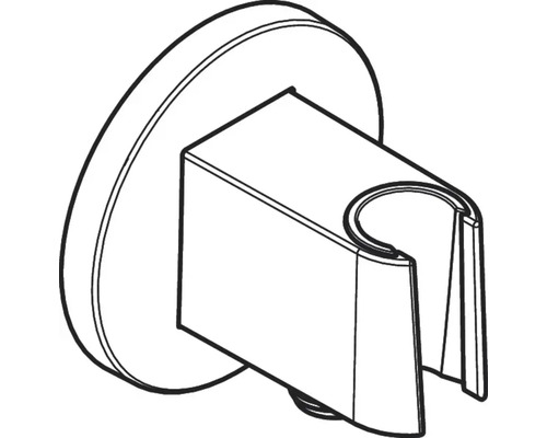 Brausehalter zur Wandmontage