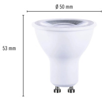 Ampoule réflecteur LED FLAIR à intensité lumineuse variable PAR16 GU10/7,5W(57W) 400 lm 4000 K blanc neutre transparent-thumb-4