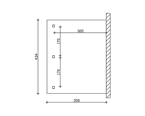 Dessin technique avec cotes pour un produit