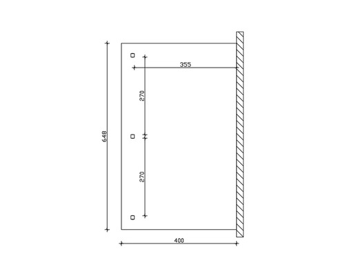 Dessin technique avec les dimensions d''un produit