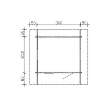 Plan d''un abri de jardin avec dimensions