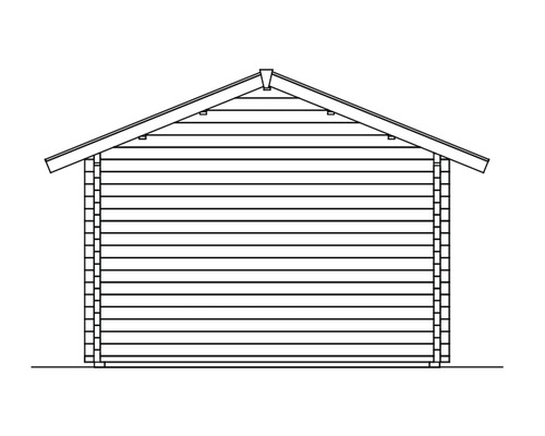 Image d''un abri de jardin en bois