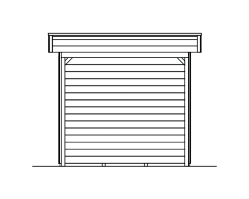 Image d''un abri de jardin en bois