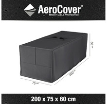 AeroCover Schutzhülle für Gartenmöbel, 200 mal 75 mal 60 Zentimeter
