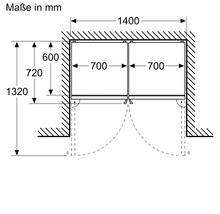 Maße einer Schiebetür in Millimeter