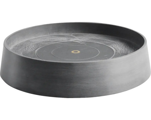 Grauer Pflanzenuntersetzer