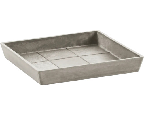 Sous-pot rectangulaire avec rainures