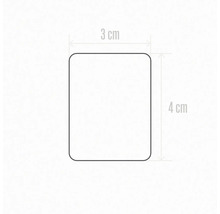 Dimensions : 3 x 4 cm