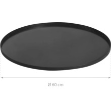 Bodenplatte für Feuerschale Cook King 60 cm schwarz